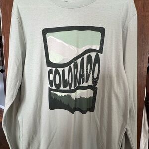 Colorado Graphic Long Sleeve Tee - Green